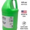 milo Fluorescent Green Neon Acrylic Paint | 64 oz Bottle Half Gallon | Glows UV in Black Light | Non-Toxic Made in USA | Bulk Art Paint for Party, Student, Classroom, Artist